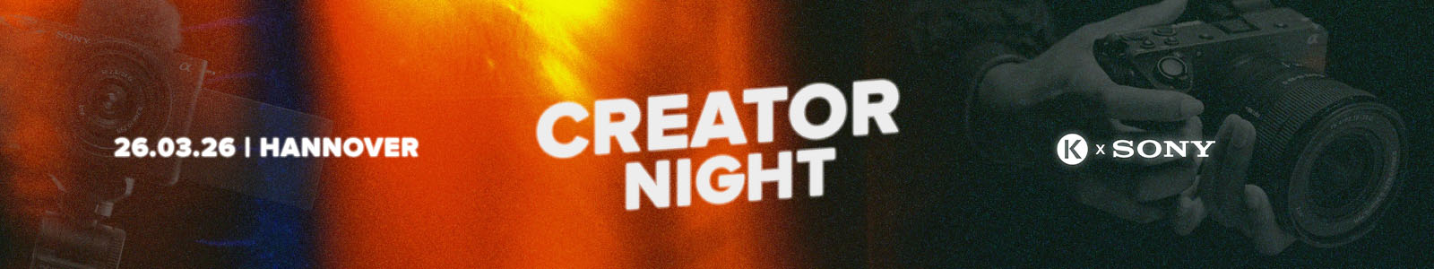 Foto Koch x Sony: Creator Night Hannover